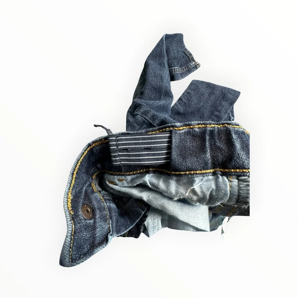 OshKosh B'gosh Skinny Jeans Boys 4R Dark Wash Denim Adjustable Waist Classic